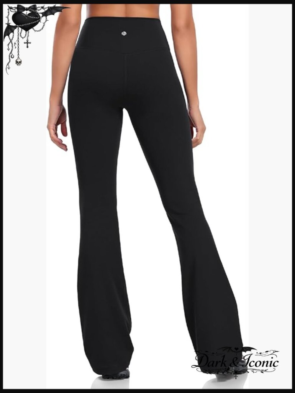 High Waisted Tummy Control Flare Yoga Pants 34.5" Inseam